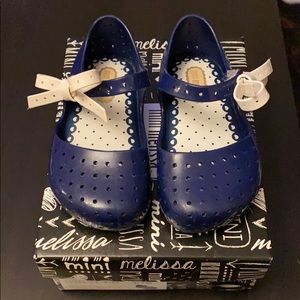 Mini Melissa Furadinha Navy Size 7